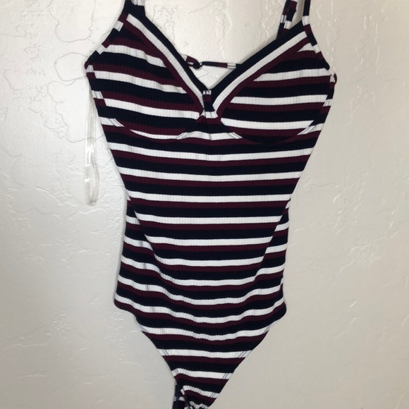 WINDSOR || bodysuit striped - Picture 2 of 7